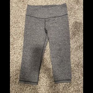 Victoria Secret Sport Charcoal Capri leggings